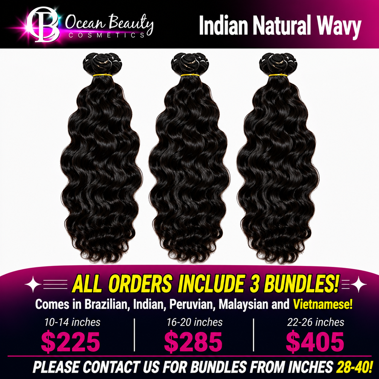 Indian Natural Wavy