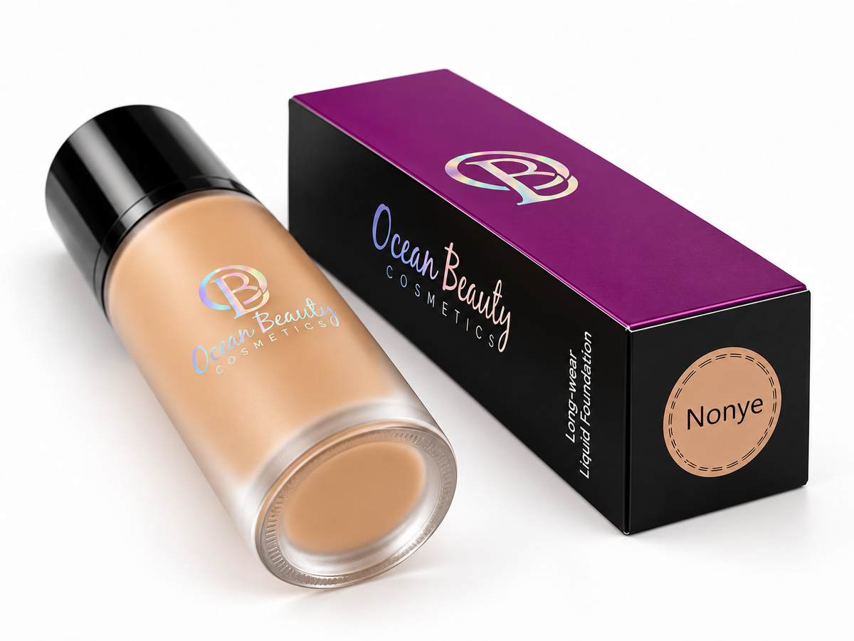 "Nonye" Liquid Hydrating Foundation Oil-Free Soft Matte (Lasts 24 Hours)