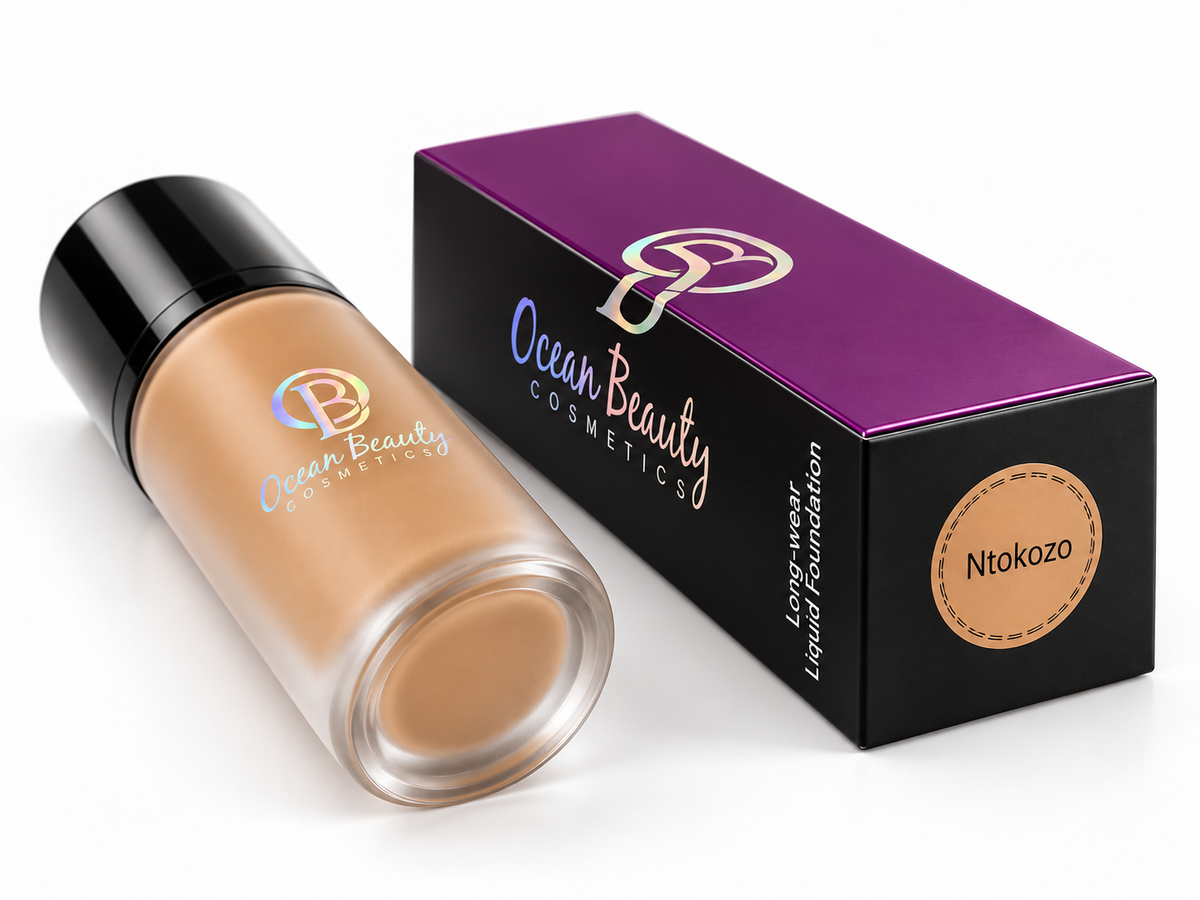 "Ntokozo" Oil Free Soft Matte Liquid Hydrating Foundation (Last 24 Hours)