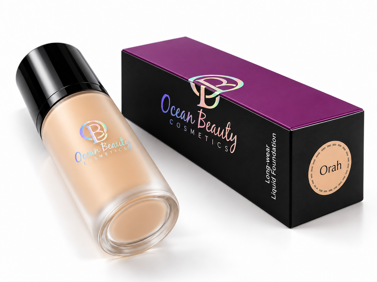 "Orah" Oil Free Soft Matte Liquid Hydrating Foundation (Last 24 Hours)