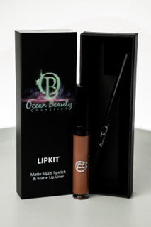 Discover Ocean Beauty Cosmetics Yeah Lipkit, a stunning duo that enhances your natural beauty. This lip kit includes a vibrant lipstick and a matching lip liner, offering a perfect combination for creating flawless and long-lasting lip looks. With high-quality pigments, this lip duo provides a rich and luscious color payoff that's ideal for any occasion. Alt Text: Image: Ocean Beauty Cosmetics Twixy Lipkit with Matching Lip Liner - A vibrant lipstick and lip liner duo for stunning lip looks.