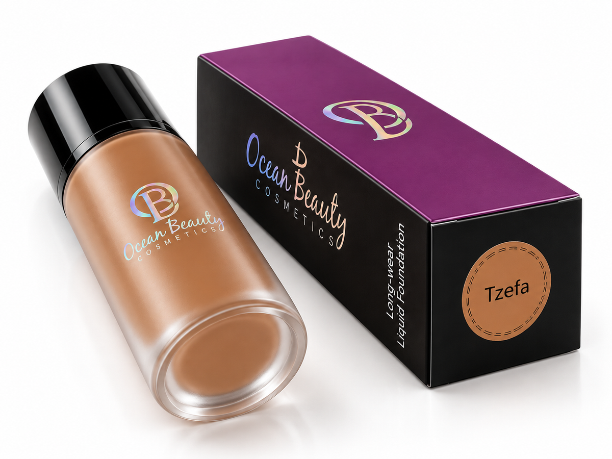 "Tzefa" Oil Free Soft Matte Liquid Hydrating Foundation (Last 24 Hours)