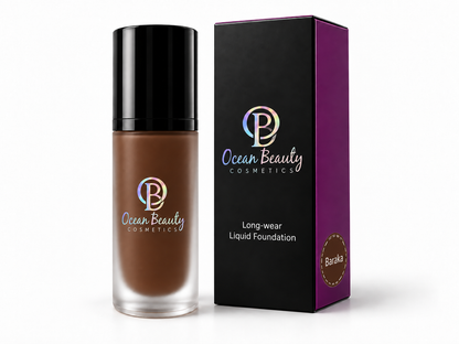 "Baraka" Oil Free Soft Matte Liquid Hydrating Foundation (Last 24 Hours)