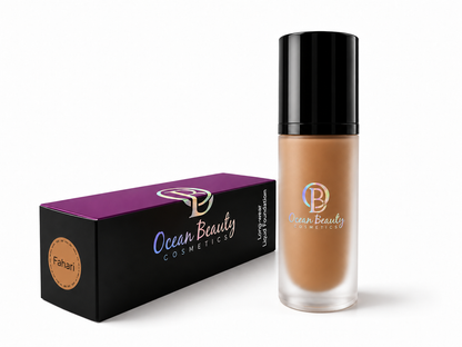 "Fahari" Oil Free Soft Matte Liquid Hydrating Foundation (Last 24 Hours)