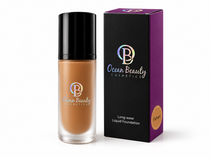 "Fahari" Oil Free Soft Matte Liquid Hydrating Foundation (Last 24 Hours)