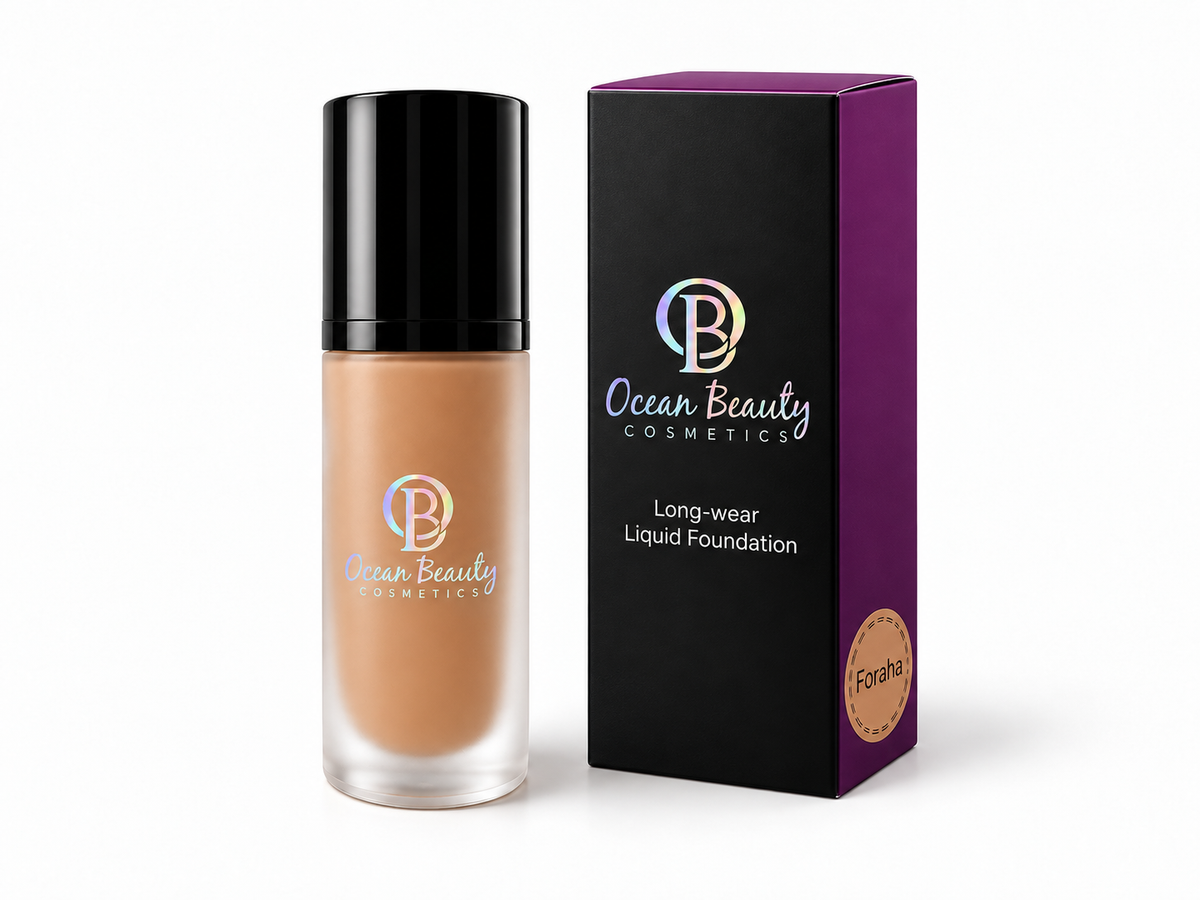 "Foraha" Oil Free Soft Matte Liquid Hydrating Foundation (Last 24 Hours)