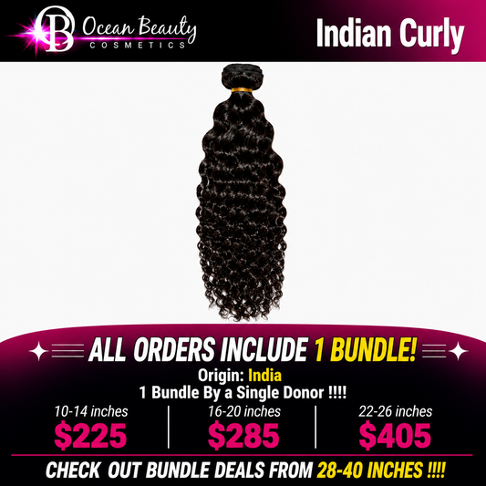 Ocean Beauty Luxury Hair Bundles-Indian Straight