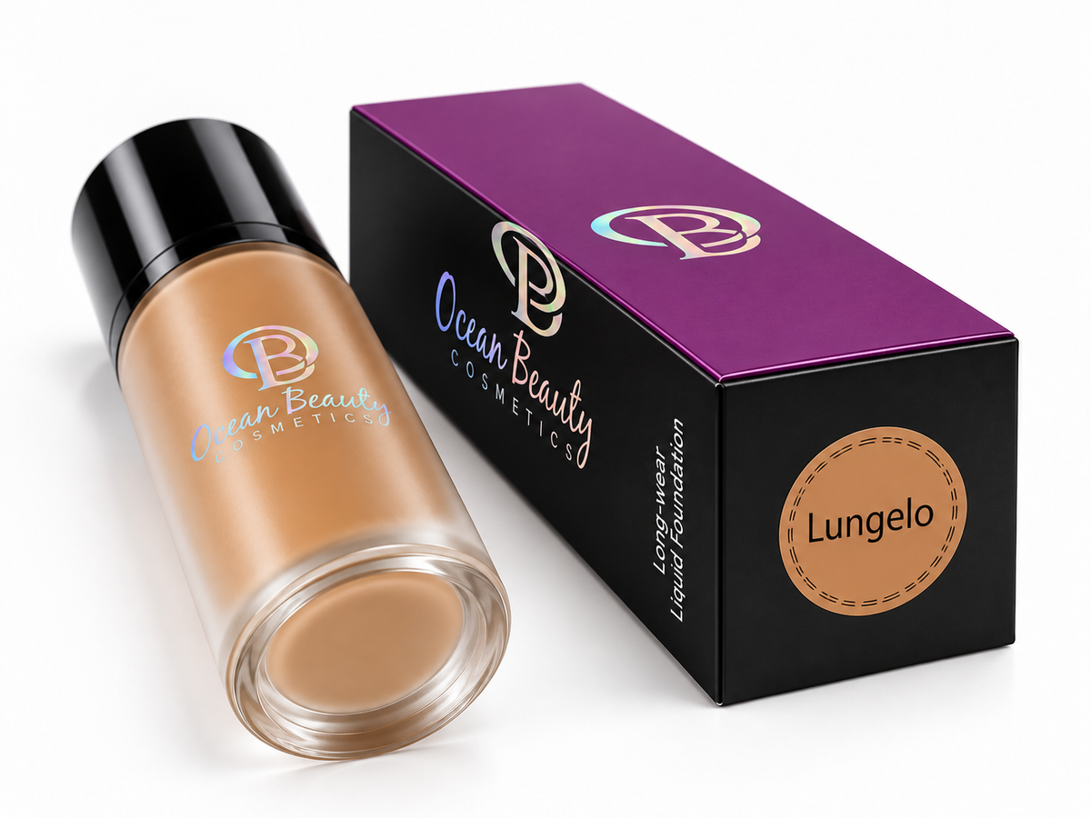 "Lungelo" Oil Free Soft Matte Liquid Hydrating Foundation (Last 24 Hours)