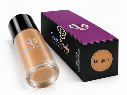 "Lungelo" Oil Free Soft Matte Liquid Hydrating Foundation (Last 24 Hours)