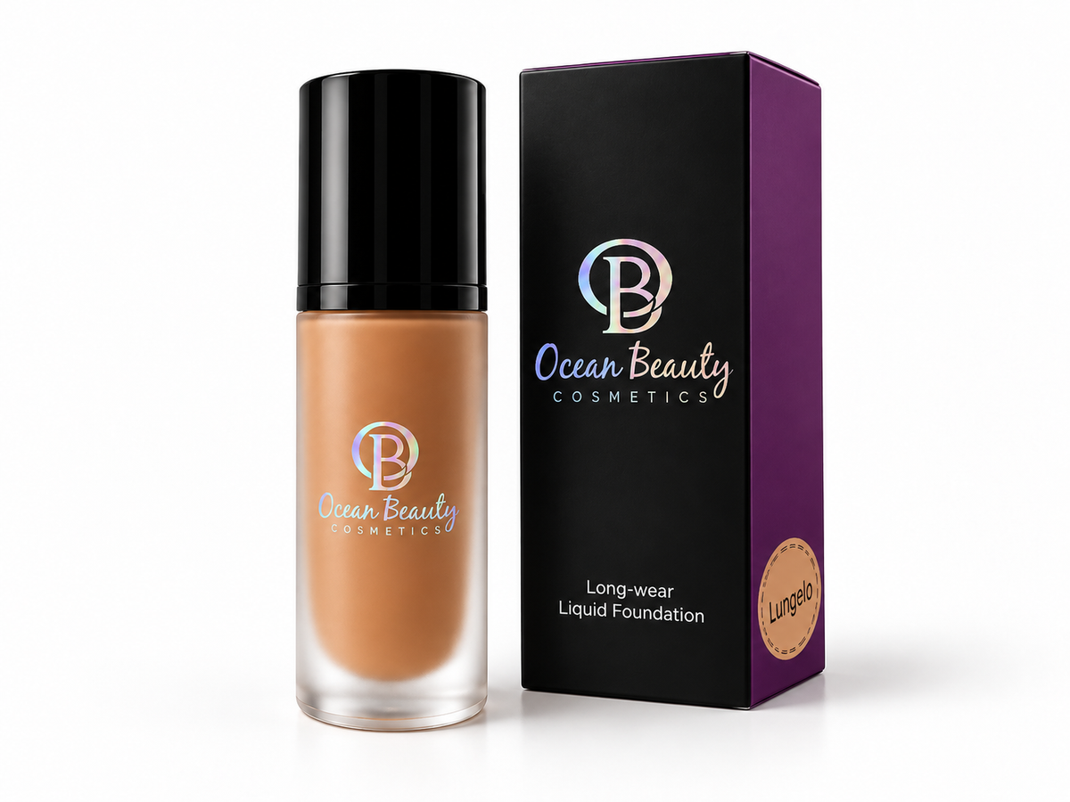 "Lungelo" Oil Free Soft Matte Liquid Hydrating Foundation (Last 24 Hours)