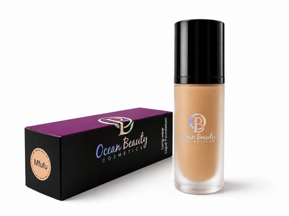 "Mfufu" Oil Free Soft Matte Liquid Hydrating Foundation (Last 24 Hours)