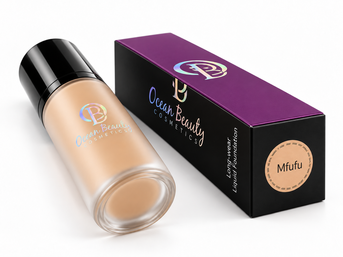 "Mfufu" Oil Free Soft Matte Liquid Hydrating Foundation (Last 24 Hours)