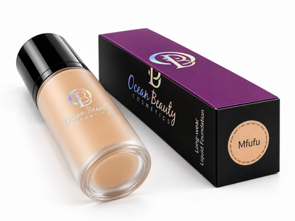 "Mfufu" Oil Free Soft Matte Liquid Hydrating Foundation (Last 24 Hours)