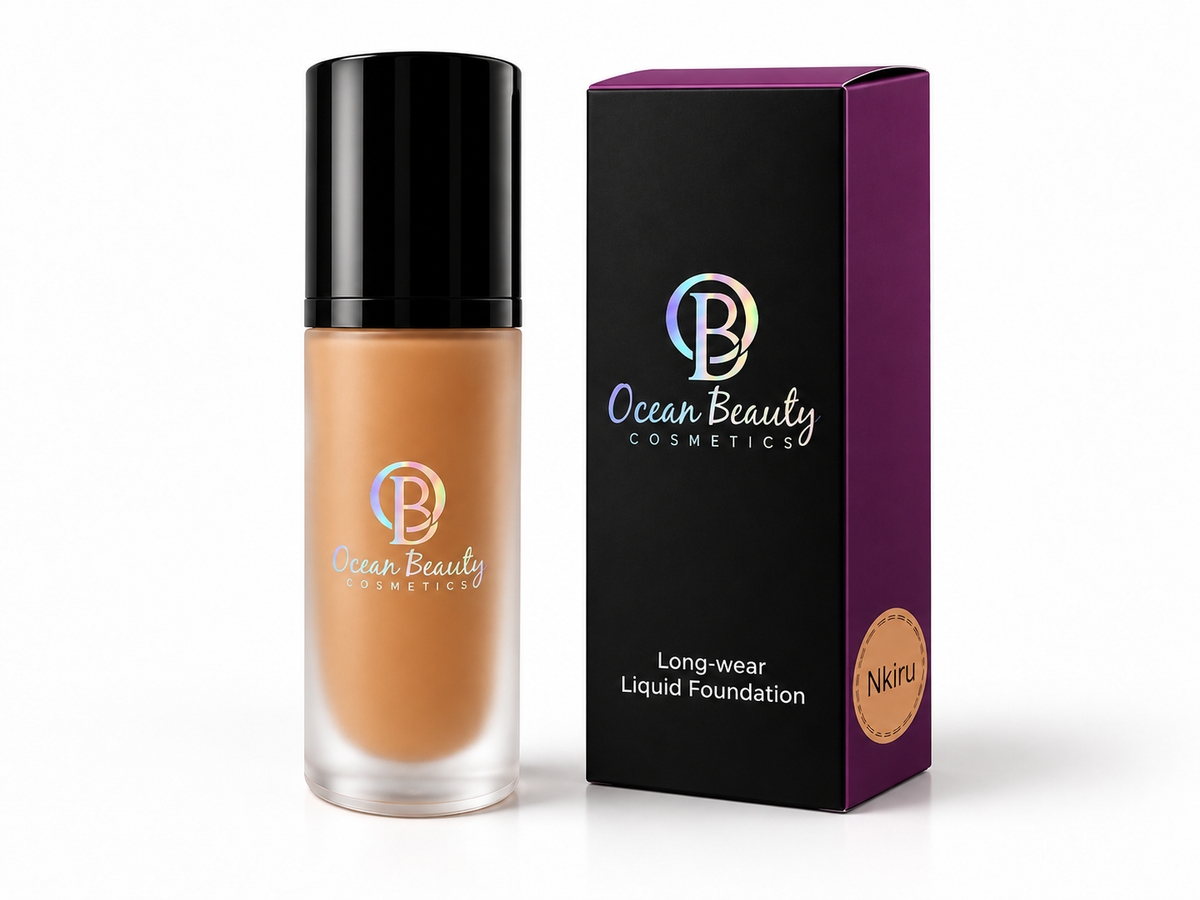 "Nkiru" Oil Free Soft Matte Liquid Hydrating Foundation (Last 24 Hours)