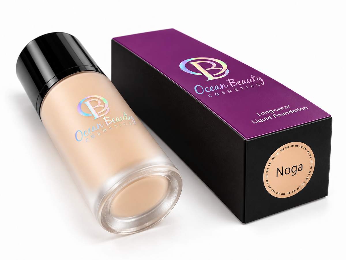 "Noga" Oil Free Soft Matte Liquid Hydrating Foundation (Last 24 Hours)