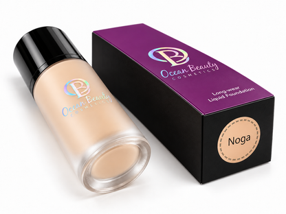 "Noga" Oil Free Soft Matte Liquid Hydrating Foundation (Last 24 Hours)