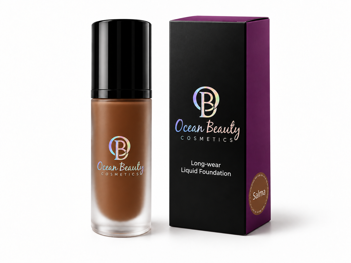 "Salma" Oil Free Soft Matte Liquid Hydrating Foundation (Last 24 Hours)