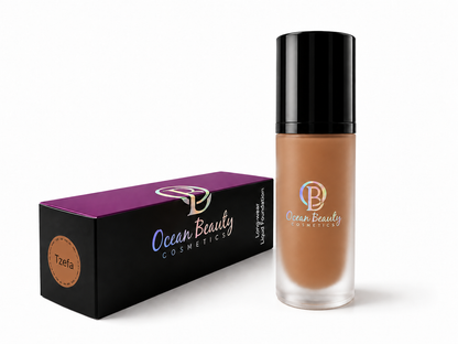 "Tzefa" Oil Free Soft Matte Liquid Hydrating Foundation (Last 24 Hours)