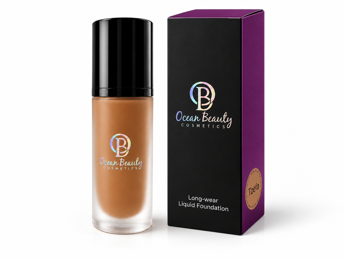 "Tzefa" Oil Free Soft Matte Liquid Hydrating Foundation (Last 24 Hours)