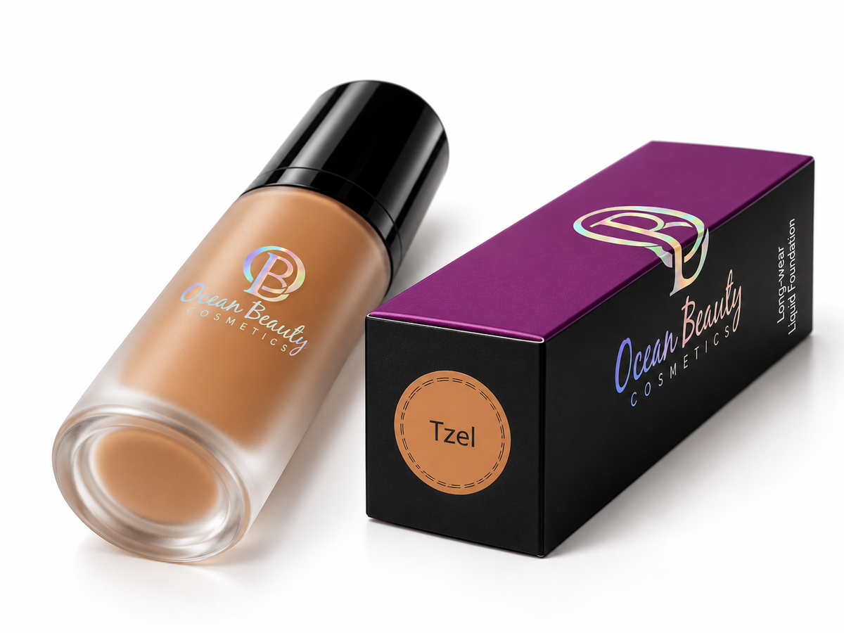 "Tzel" Oil Free Soft Matte Liquid Hydrating Foundation (Last 24 Hours)