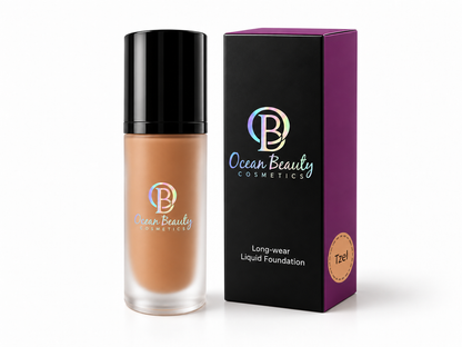 "Tzel" Oil Free Soft Matte Liquid Hydrating Foundation (Last 24 Hours)