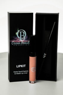 Discover Ocean Beauty Cosmetics Yeah Lipkit, a stunning duo that enhances your natural beauty. This lip kit includes a vibrant lipstick and a matching lip liner, offering a perfect combination for creating flawless and long-lasting lip looks. With high-quality pigments, this lip duo provides a rich and luscious color payoff that's ideal for any occasion. Alt Text: Image: Ocean Beauty Cosmetics Winky Lipkit with Matching Lip Liner - A vibrant lipstick and lip liner duo for stunning lip looks.