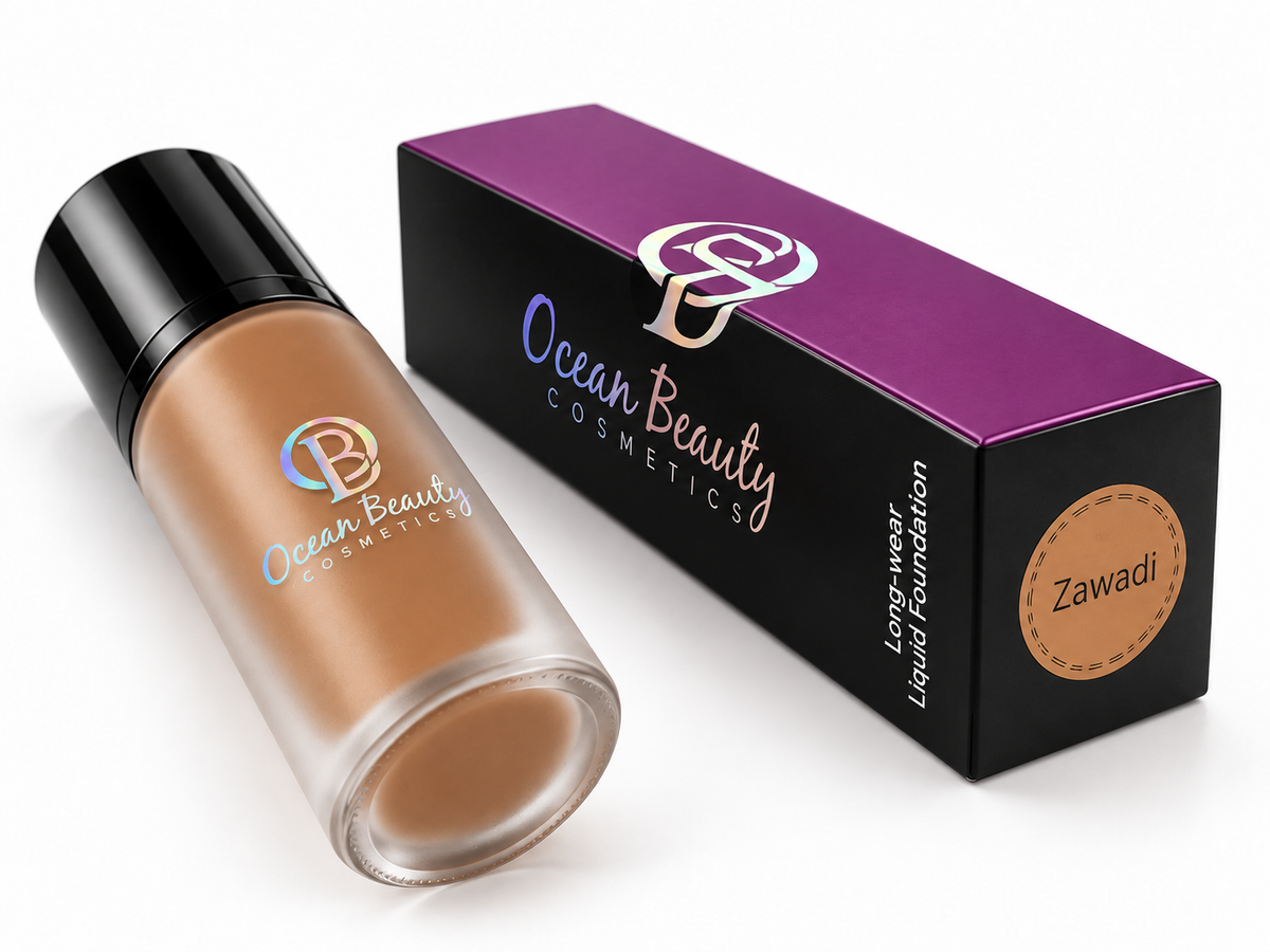"Zawadi" Oil Free Soft Matte Liquid Hydrating Foundation (Last 24 Hours)