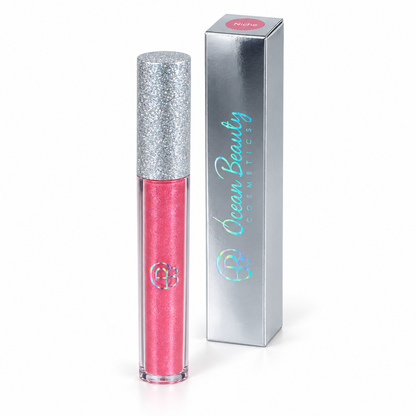 Ocean Beauty Strobe Lip Gloss in Niche, elevated view