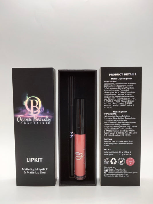 Long Lasting Lipstick Kit with Matching Lip liner