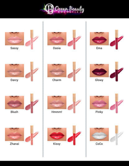 Lustre Lip Gloss (12 SHADES AVAILABLE)